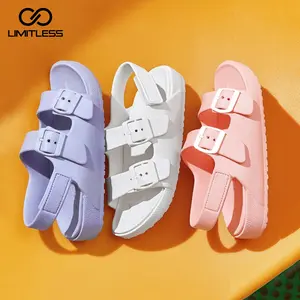 Sandal Gunung Strap Dua Tali Belakang Bahan Eva Sendal Anak Anti-Slip Nyaman Ringan Terbaru Size 25 - 30