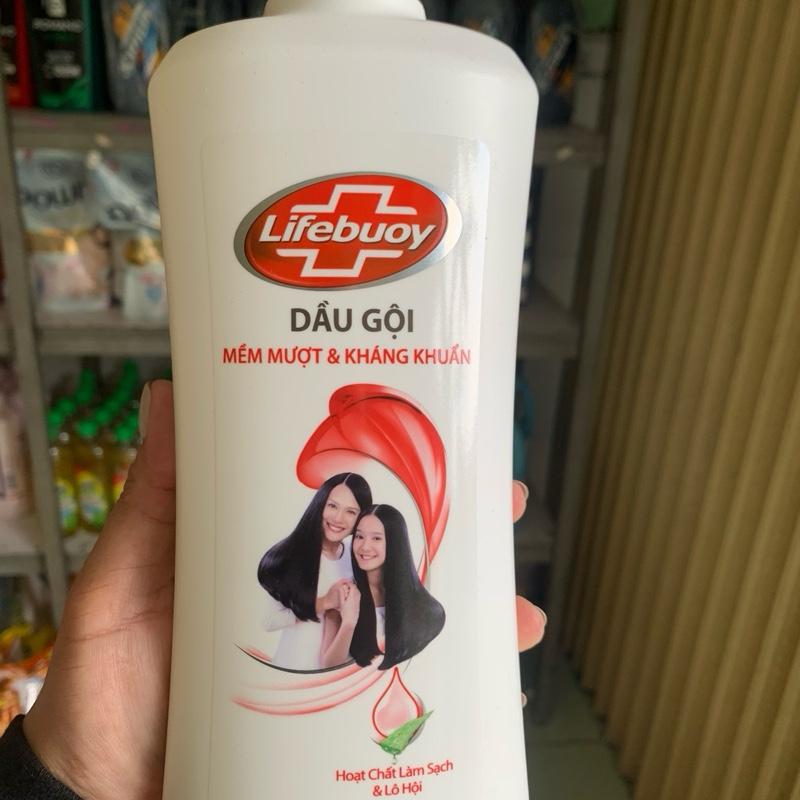  Dầu gội Lifebuoy mềm mượt và kháng khuẩn 640g mới 
