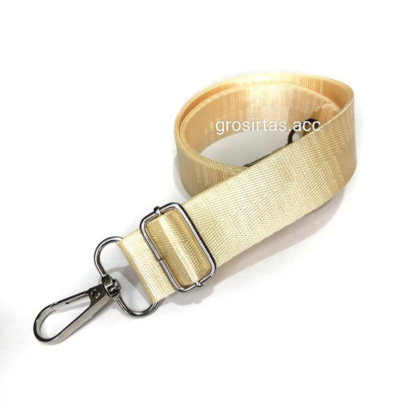 Product Introduction of LONGSTAP TALI POLIESTER KILAP Tali Tas Dompet Tali serbaguna lebar 2,5 cm aksesoris Nikel longstrap 9