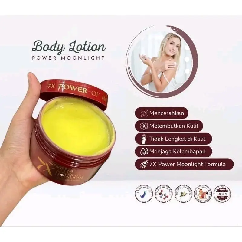 DAVIENA 7X POWER OF MOONLIGHT BODY LOTION 250ML