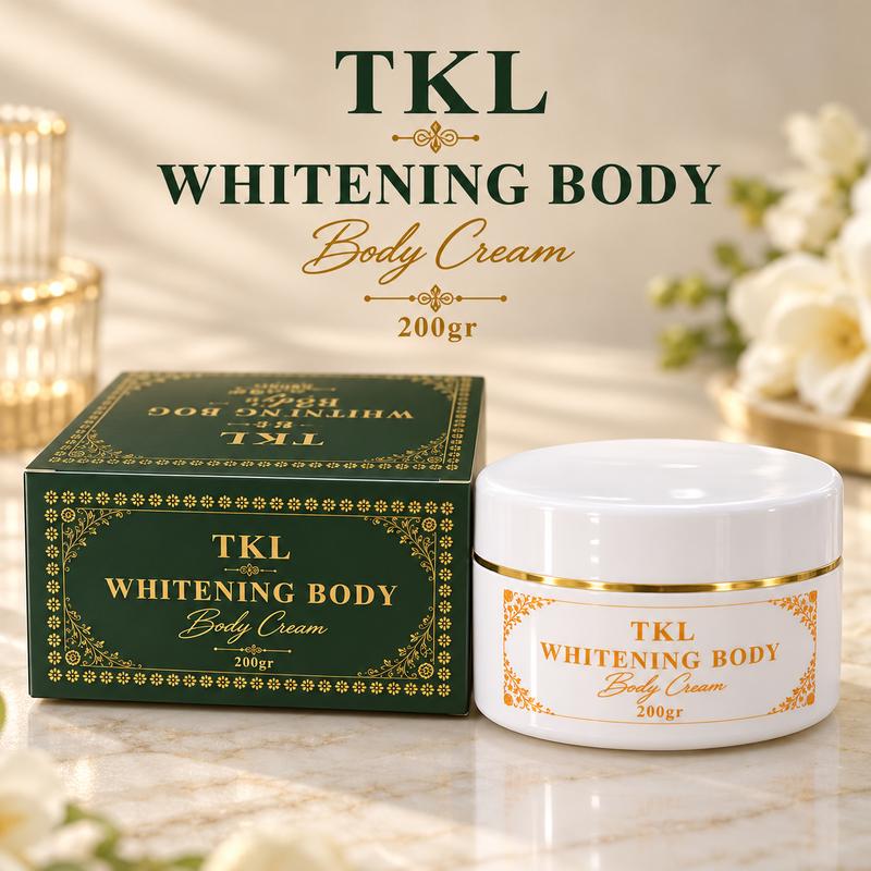 Kem Dưỡng Trắng Da Body TKL Whitening Body Cream 200g Dưỡng Ẩm Nâng Tông Làm Đều Màu Da Không Bết Rít