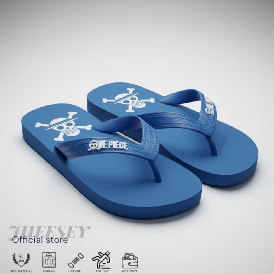 Sandal Jepit Pria Distro Terbaru Motif One piece Sandal Jepit Cowok Slip On Sendal Sandal Jepit Pria Distro Terbaru Motif One piece Sandal Jepit Cowok Slip On Sendal