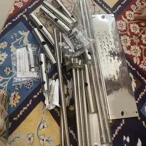 Rak Sabun Kamar Mandi Dinding Rak Bumbu Dapur Stainless Steel Rak Tempel Gantung Tempat Handuk Tempel