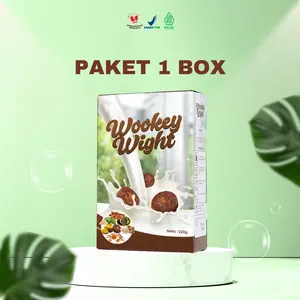 Susu Wookey rasa Brown Sugar Paket 1 Box