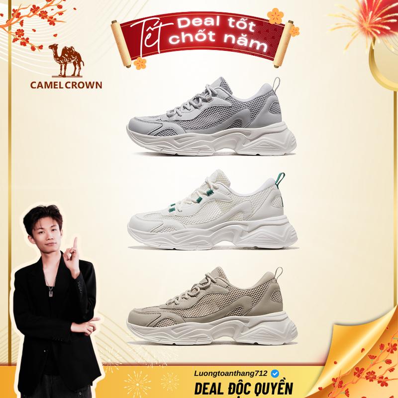 Giày Đi Bộ Đường Dài, CAMEL CROWN, Giày Thể Thao Leo Núi Du Mục, Chạy Bộ Đường Mòn Leo Núi, Săn Bắn, Thể Thao Chống Trượt Ngoài Trời X24B608002 X14B608001