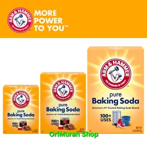 Baking Soda Arm And Hammer Food Grade Soda Kue Pure Baking Soda Powder Murni Bubuk Pembersih Sodium Bicarbonate Import