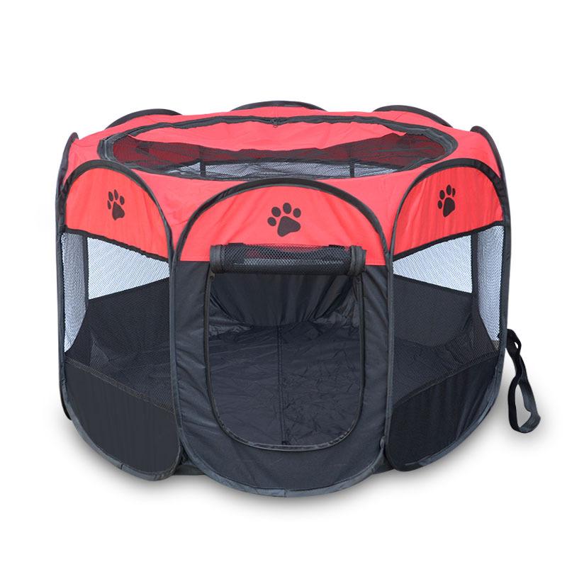 Product Introduction of 《SG STOCK》Foldable Pets fence dog cat cages doghouse kennel waterproof durable Sturdy thick Oxford cloth Easy 9