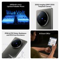 Gambar [NEW LAUNCH] vivo X Fold5 (16/512) - 6000mAh vivo's Lightest Foldable Phone, 80W FlashCharge, Zeiss Telephoto Camera, IPX8 & IPX9 Water Resistance, IPX5 Dust Resistance - 16+512, Feather White dari vivo Indonesia Kab. Tangerang 3 Tokopedia