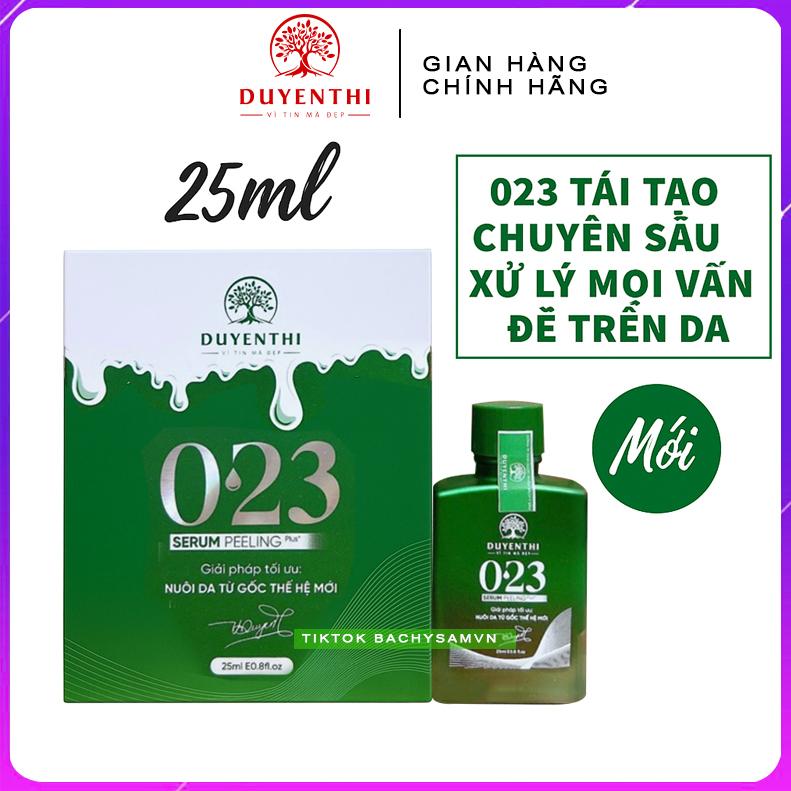  023 Plus Duyên Thị Bách Y Sâm - Serum Peel Da Tái Tạo Da Mụn Nám 