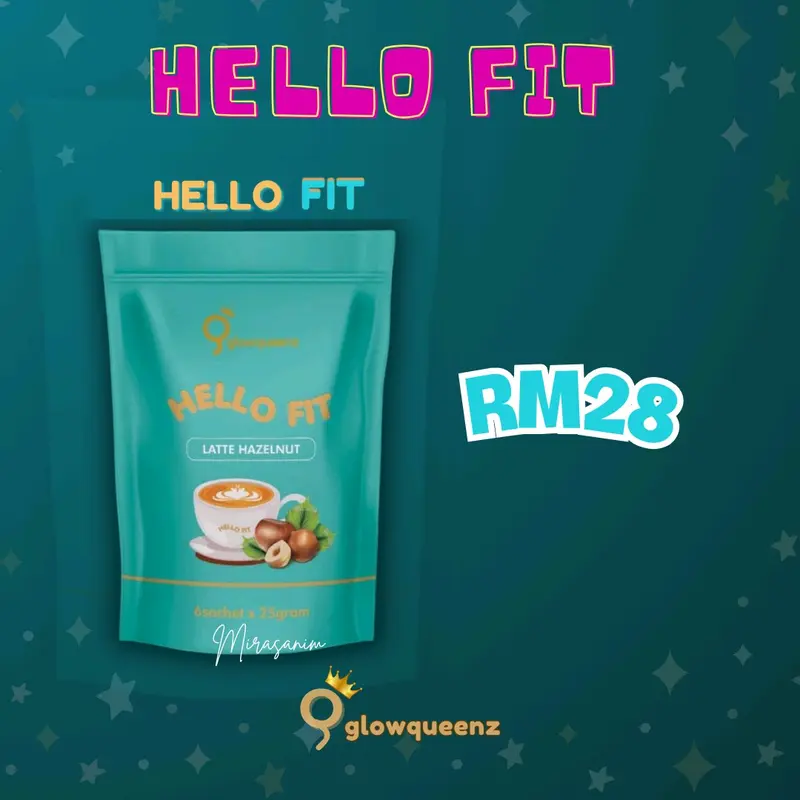 HELLO FIT COKLAT KARAMEL LATTE HAZELNUT - TikTok Shop Malaysia