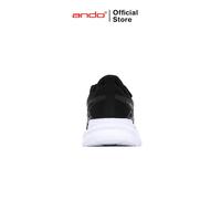 Gambar Ando Official Sepatu Sneakers Iguchi 03 V Remaja - Hitam/Putih - Hitam/Putih, 37 dari Ando Official Store Kota Bekasi 3 Tokopedia