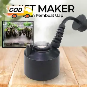 Alat Pembuat Uap Kabut Mesin Embun Asap Kolam Aquarium Taman Aromaterapi Ultrasonic Mist Maker Humidifier Nebulizer Fog Maker