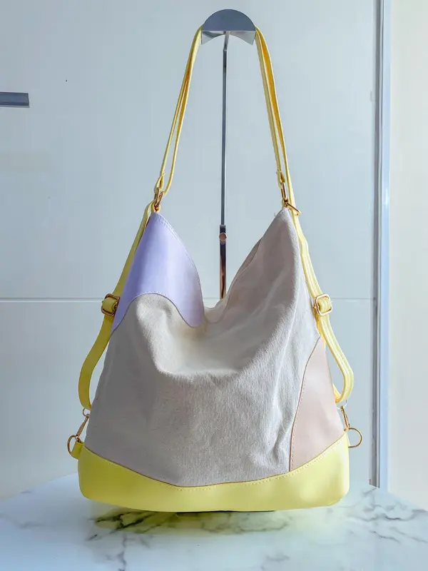 RAKAMIR -Tote Bag Wanita Terbaru - Tote Bag Wanita Korea - Selempang Bahu Murah Kanvas Hitam Totebag 8