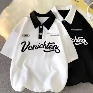 KAOS POLO Big Size (M - 6XL) Kaos Jumbo Vinechteny logo Simple Polo Shirt Unisex M L XL XXL 3XL 4XL 5XL 6L Korean Street Style Baju Wanita Pria Oversize Katun Kerah KAOS POLO Big Size (M - 6XL) Kaos Jumbo Vinechteny logo Simple Polo Shirt Unisex M L XL XXL 3XL 4XL 5XL 6L Korean Street Style Baju Wanita Pria Oversize Katun Kerah