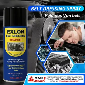 EXLON - Belt Dressing 300ML  Pelumas Perawatan V-Belt/Van Belt Motor Mobil, Khusus perawatan Van belt mobil dan motor Motorcycle