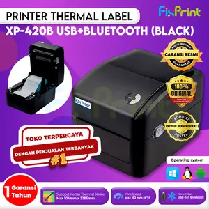 PRINTER BARCODE THERMAL XPRINTER XP-D4601B USB BLUETOOTH XP D4601B
