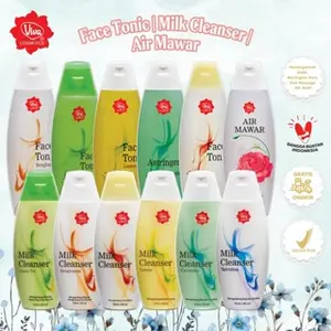 VIVA Air Mawar | Face Tonic | Milk Cleanser 100ml & 200ml – Pembersih & Penyegar Wajah Harian