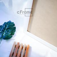 Gambar C Frame Bingkai Foto Fiber 3cm 12Rp 30 x 45 cm Tanpa Kaca cetak - Hitam dari C Frame Store Kab. Garut 3 Tokopedia