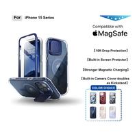 Gambar Case Compatible for iPhone 15 Pro Max 15 Pro I-Blason Cosmo Mag Stand Camera Cover - Blue Glitter, iPhone 15 Pro dari Supcase Official ID Kota Administrasi Jakarta Barat 3 Tokopedia