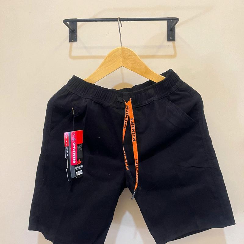 PAKET HEMAT BELI 1 DAPET 3 PCS .BROADSHORT PANTS GEFALIANO KOLOR/KARET STREAT DEWASA UNISEX 3 IN 1   Combed Chino Melar Pendek Katun Hitam 4