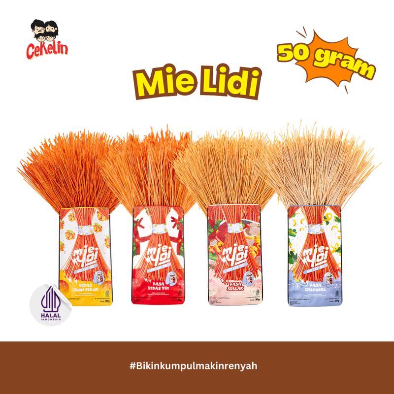 CEKELIN Cemilan Paket Pemula 40pcs Makaroni Mie Lidi Pilus Kerupuk Seblak Basreng Keripik Tempe  Snacks Cemilan Murah Gratis Ongkir 6