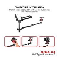 Gambar Takara HTBA-03 Half Type Boom Arm 3 for 28mm-35mm Sturdy Support & Smooth Adjustable dari Takara Indonesia Kota Tangerang 4 Tokopedia