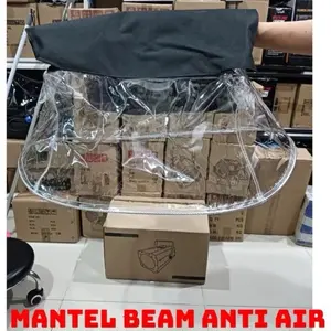Mantel Lampu Beam Anti Air Universal Ukuran 230-350 Watt Melindungi Dari Air Hujan Terlaris