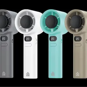 Kipas Angin Turbomurah Portable Mini USB – LED Display Rechargeable