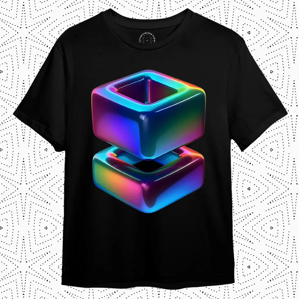 3DimensionWear T-Shirt 3 Chromatic rings - DT0277