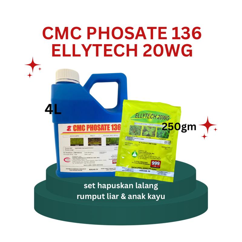 BUNDLE SET CMC PHO136 4L + ELLY 20WG - TikTok Shop Malaysia