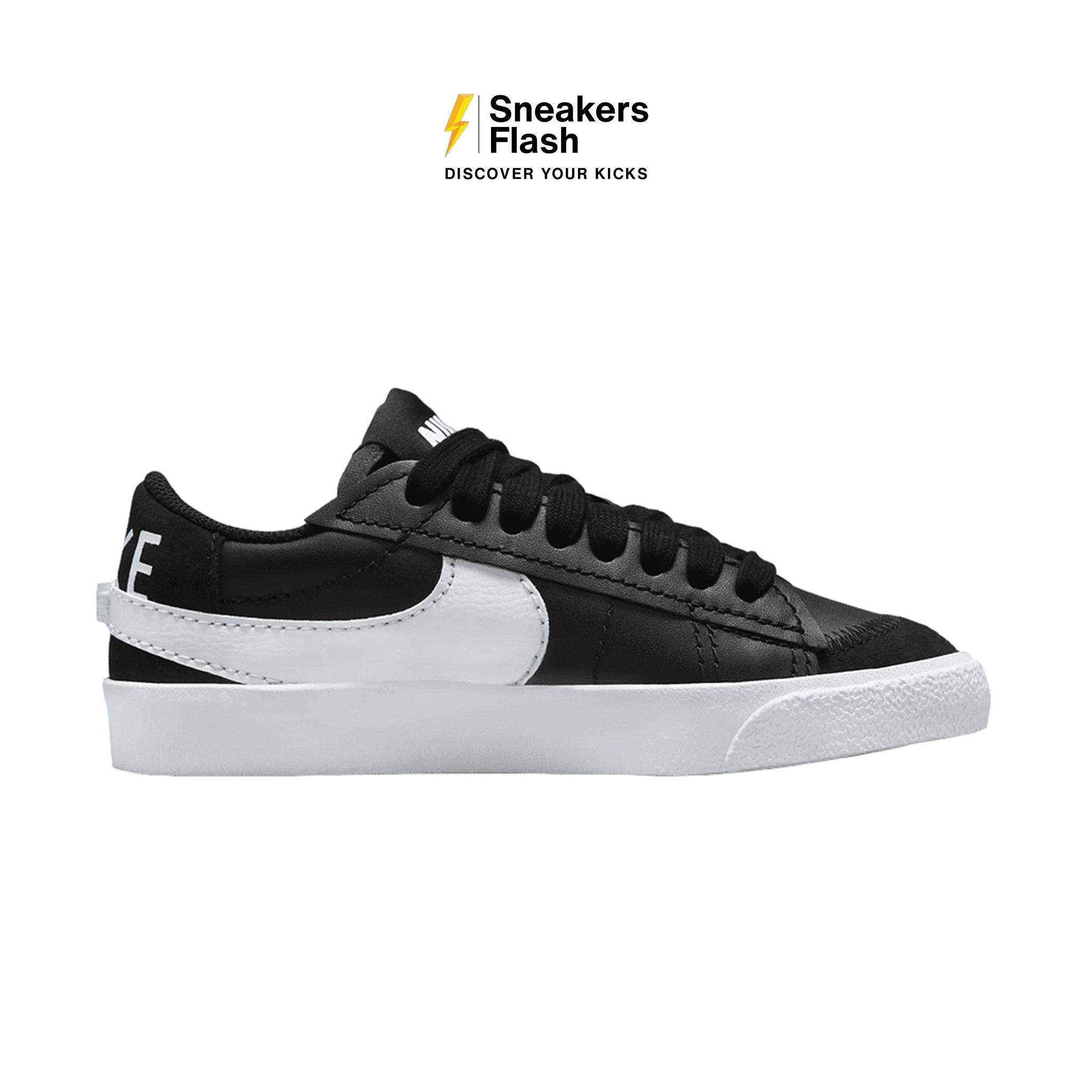 NIKE Blazer Low 77 Jumbo Black White Sail - DQ1470002