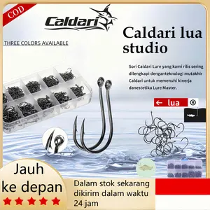 2024 New Caldari Super Tajam dan Kuat! Premium Fishing Hooks – Mata Kail Berkualitas Tinggi dengan Desain Anti-Karat, Ideal untuk Menangkap Ikan Besar di Lautan dan Sungai! Alat Pancing Umpan