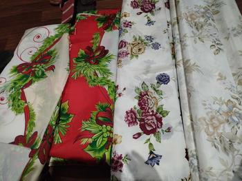 Product Review of Geena Printed Holiday Collection 60 inches width from R**a A**y 💚** 2