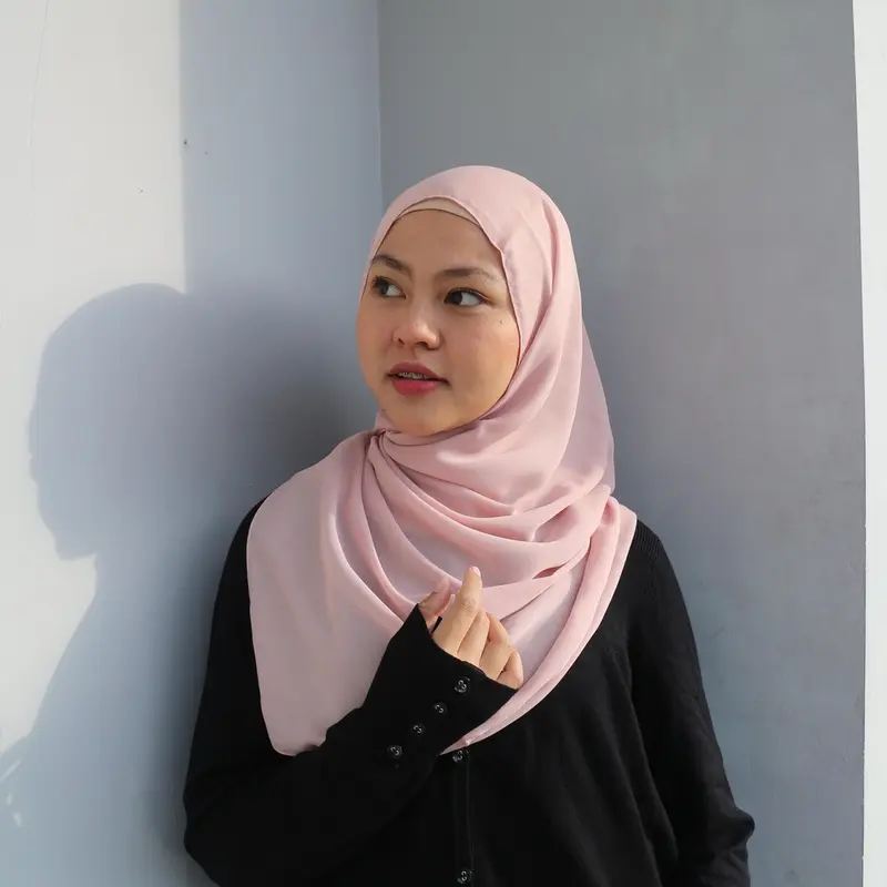 Pashmina Basic Korean Chiffon 2