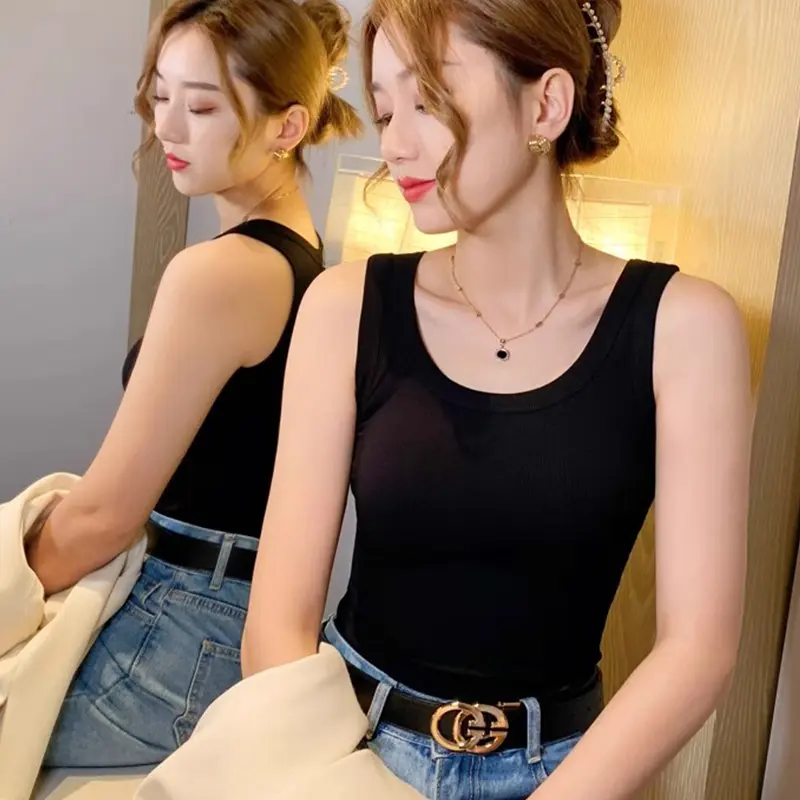 áo 2 dây sang chảnh áo hai dây nữ đẹp áo dây kiểu kiểu mới đồ nữ áo ba lỗ cho nữ có mút đệm ôm body tanktop bigsize