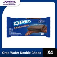 Gambar Oreo Wafer Double Choco 117g (Paket isi 4), Wafer Cokelat dengan Krim Rasa Cokelat dari Cadbury, Oreo & Ritz Indonesia Kota Administrasi Jakarta Timur 1 Tokopedia