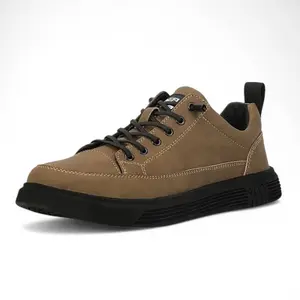 Finetic Sepatu Safety Ujung Besi  Boots Fashion Pria A-1 Kerja Shoes