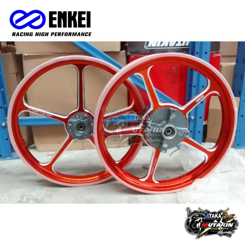 Velg ring 17 ENKEI CNC pelek FG 505 AK55 satria fu tiger revo supra gtr racing velk SONIC CBR 150 CB 150R 3