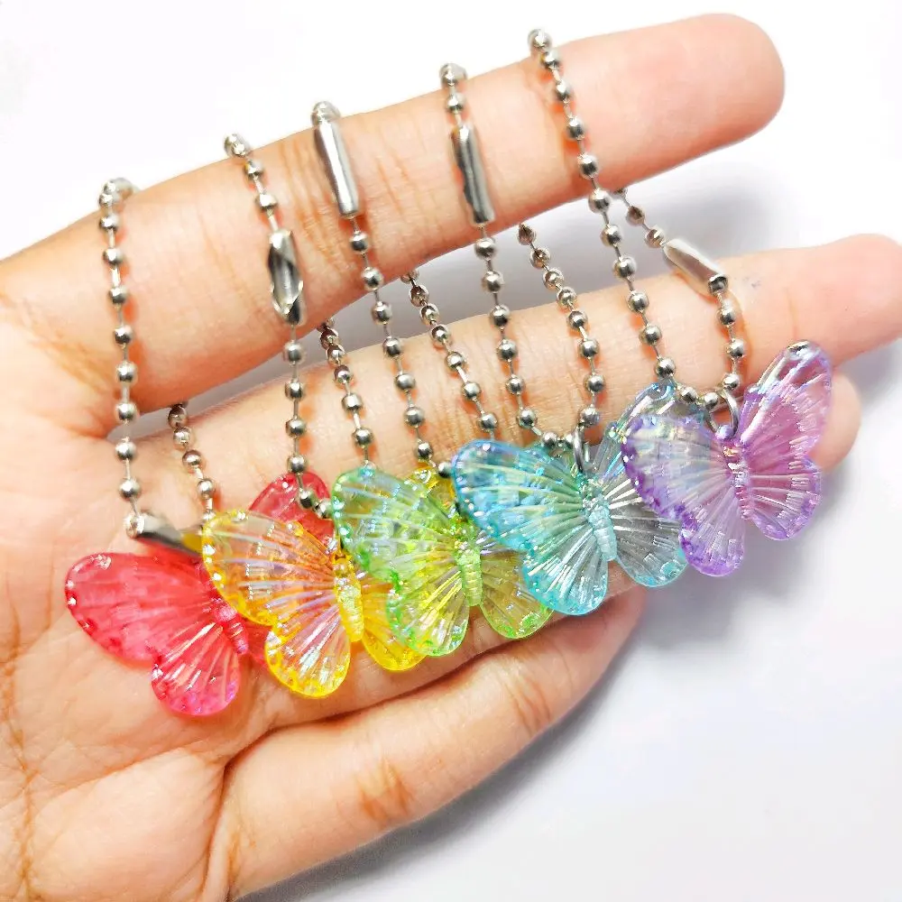 Gantungan Kunci Kupu Kupu Lucu Keychain Butterfly Aesthetic