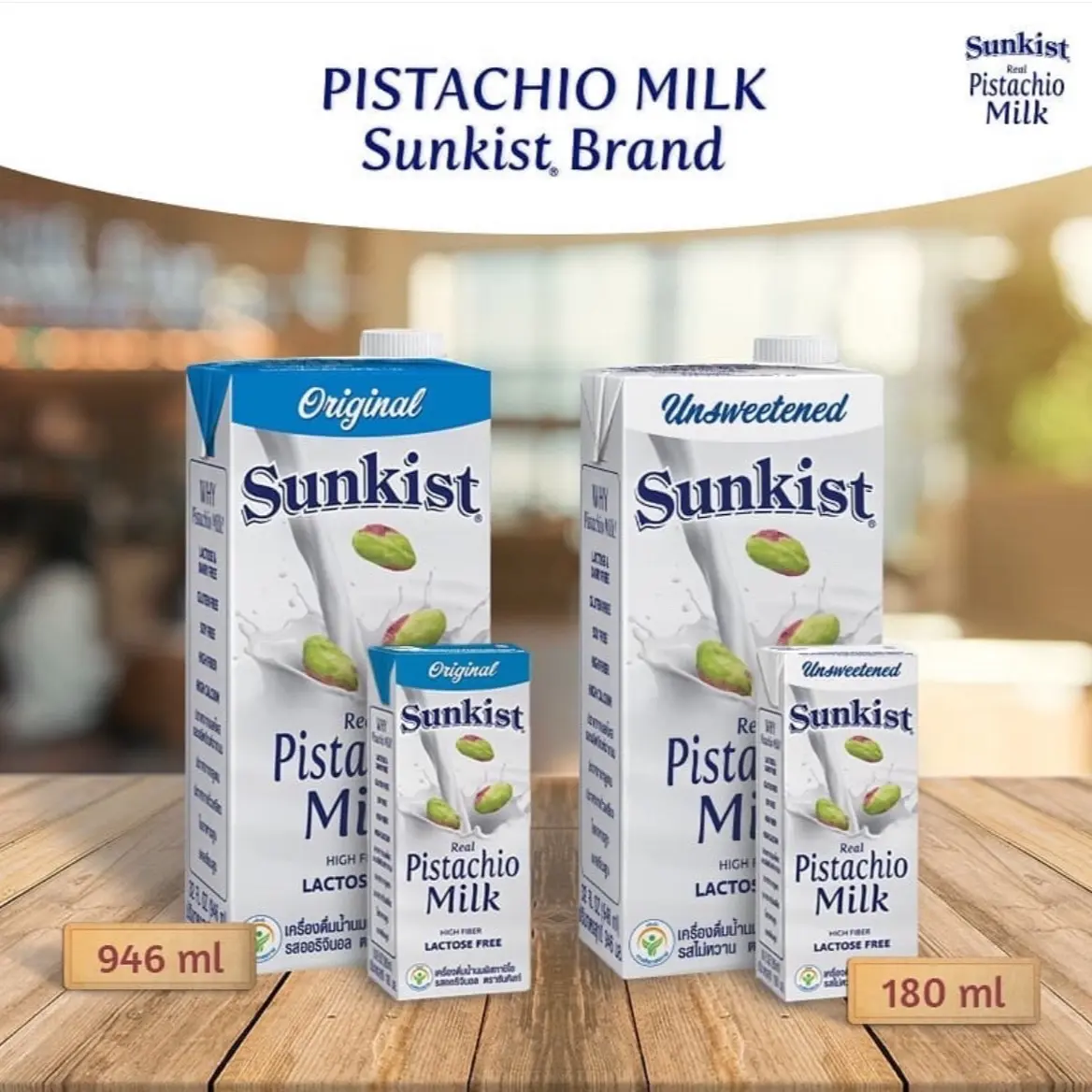 Fuel Your Flow with Sunkist Pistachio Milk Dairy Milky Protein Natural Calcium