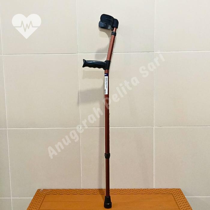 Gambar Tongkat Siku Kaki 1 OneMed dari PT Anugerah Pelita Sari Kota Malang Tokopedia