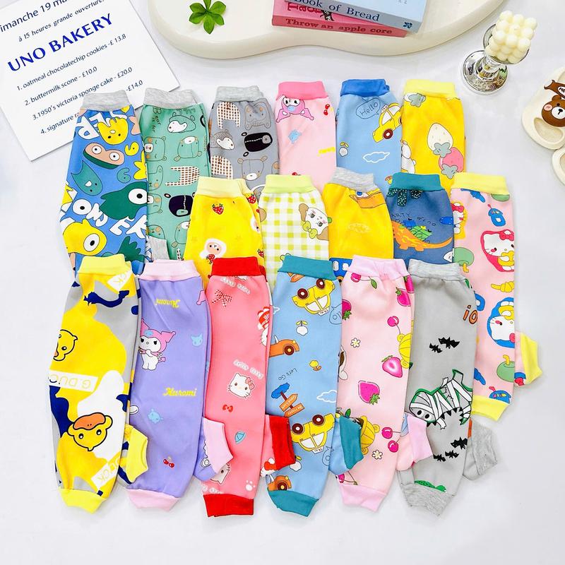 COMBO 10 quần nỉ bông nhiều họa tiết cho bé trai bé gái