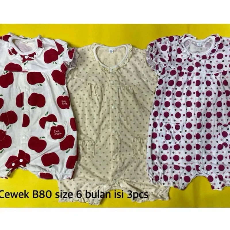 jumper isi 3-4pcs anak bayi cewek cowok import 2