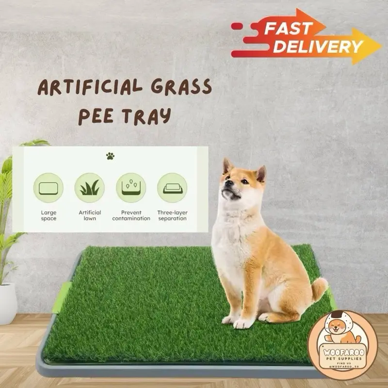 [SG]Simulation Indoor toilet grass patch pee tray for pets