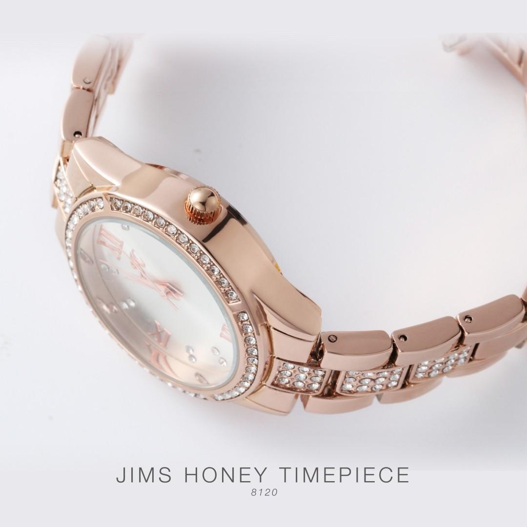 JIMS HONEY JAM TANGAN WANITA 8120 (FREE BOX + BATERAI)