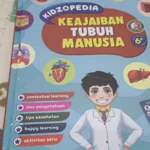 Buku Sains Anak - Kidzopedia Keajaiban Tubuh Manusia - Hard Cover - Ziyadbooks