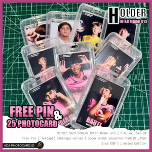 Holder Photocard Pemain InterMiami U13 Free Pin
