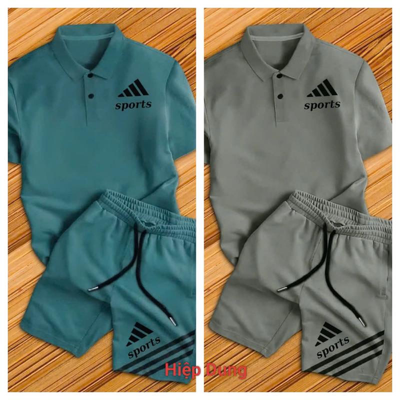 COMBO 2,3 ....Bộ Thể Thao Nam Cộc Tay Cổ Bẻ Chất Liệu Tici, vải  Mềm Mịn, Thoáng Khí – Lý Tưởng Cho Mùa Hè 5