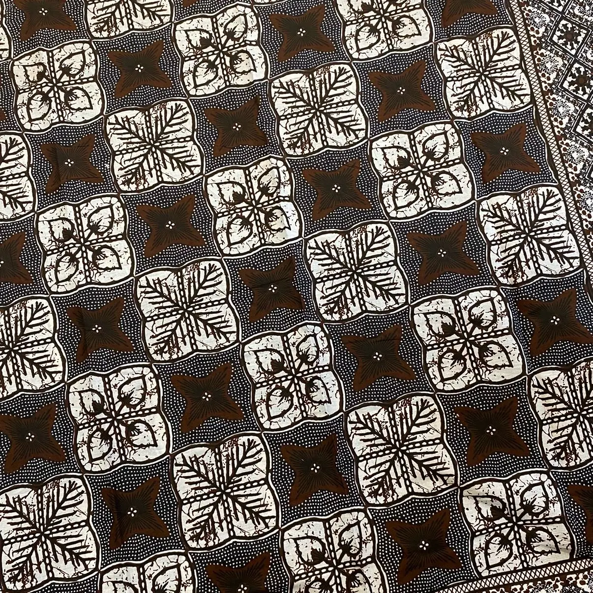 Kamben Batik Indigo Lembaran
