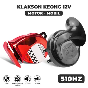 Klakson Keong Semua Kendaraan Suara Jernih 410Hz Dan 510Hz Modifikasi Klakson Keong 12V Mudah Dipasang